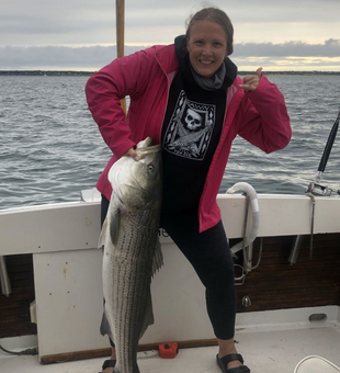 Eastham, MA: Striped bass fishing spot!